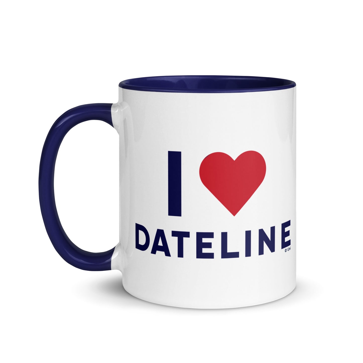 DATELINE I Heart DATELINE Two-Toned Mug