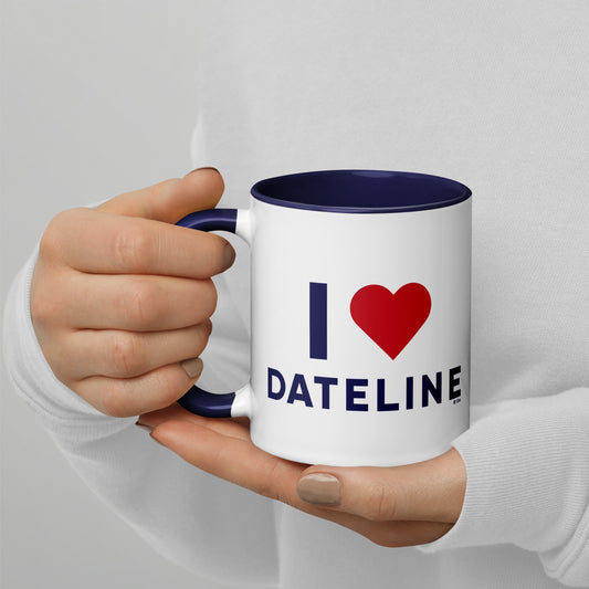 DATELINE I Heart DATELINE Two-Toned Mug