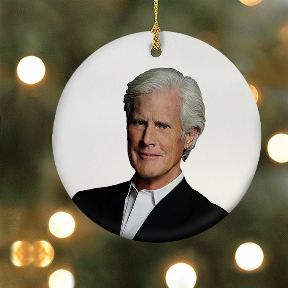 DATELINE Keith Morrison Double-Sided Ornament – NBC Store