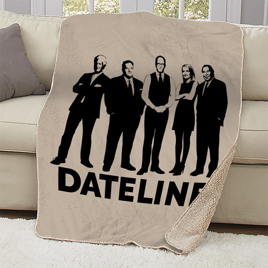 DATELINE Correspondents Sherpa Throw Blanket