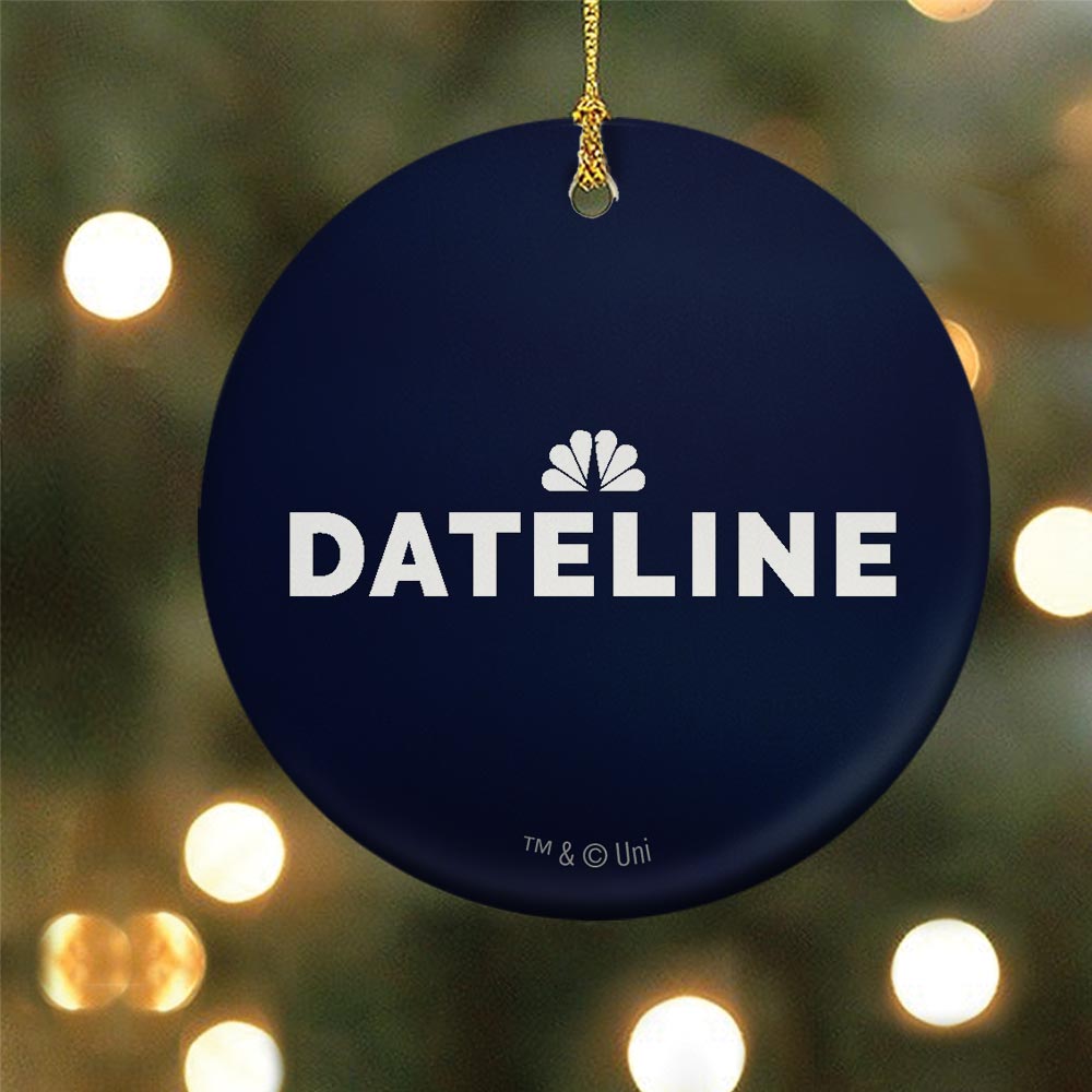 DATELINE Double-Sided Ornament
