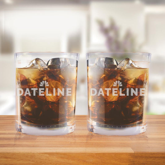 DATELINE Rocks Glasses - Set of 2