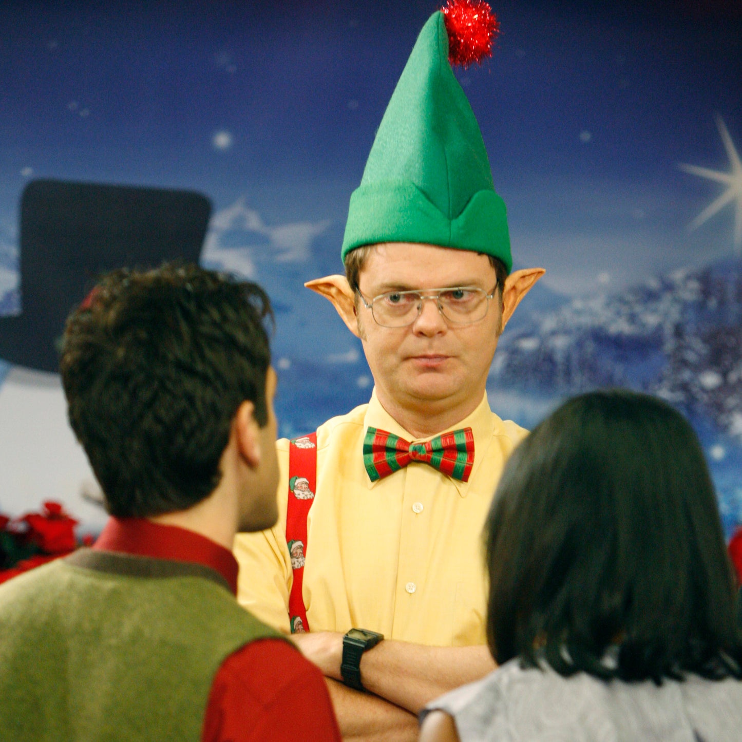 The Office Dwight Elf Double-Sided Ornament