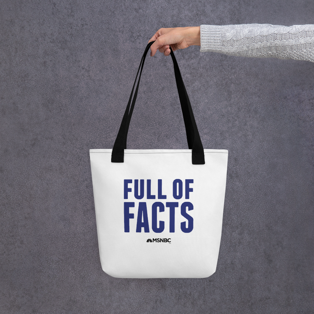 MSNBC Gear Full of Facts Premium Tote Bag