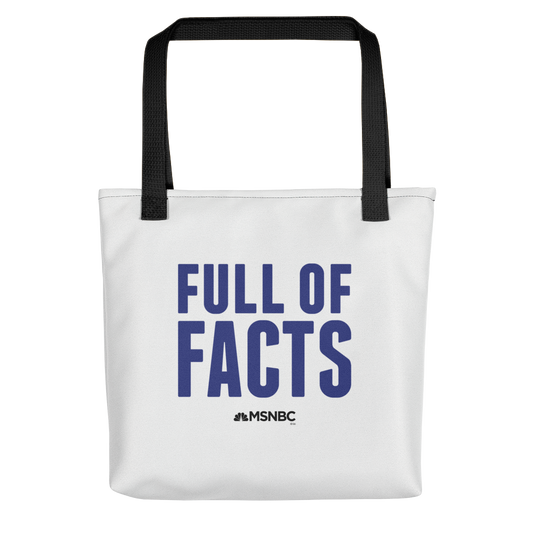 MSNBC Gear Full of Facts Premium Tote Bag