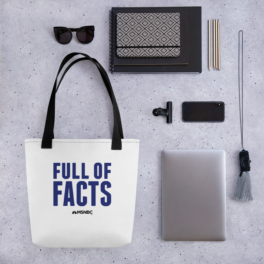 MSNBC Gear Full of Facts Premium Tote Bag