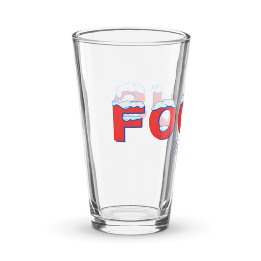 Cool as ICE Focus Features Logo Pint Glass