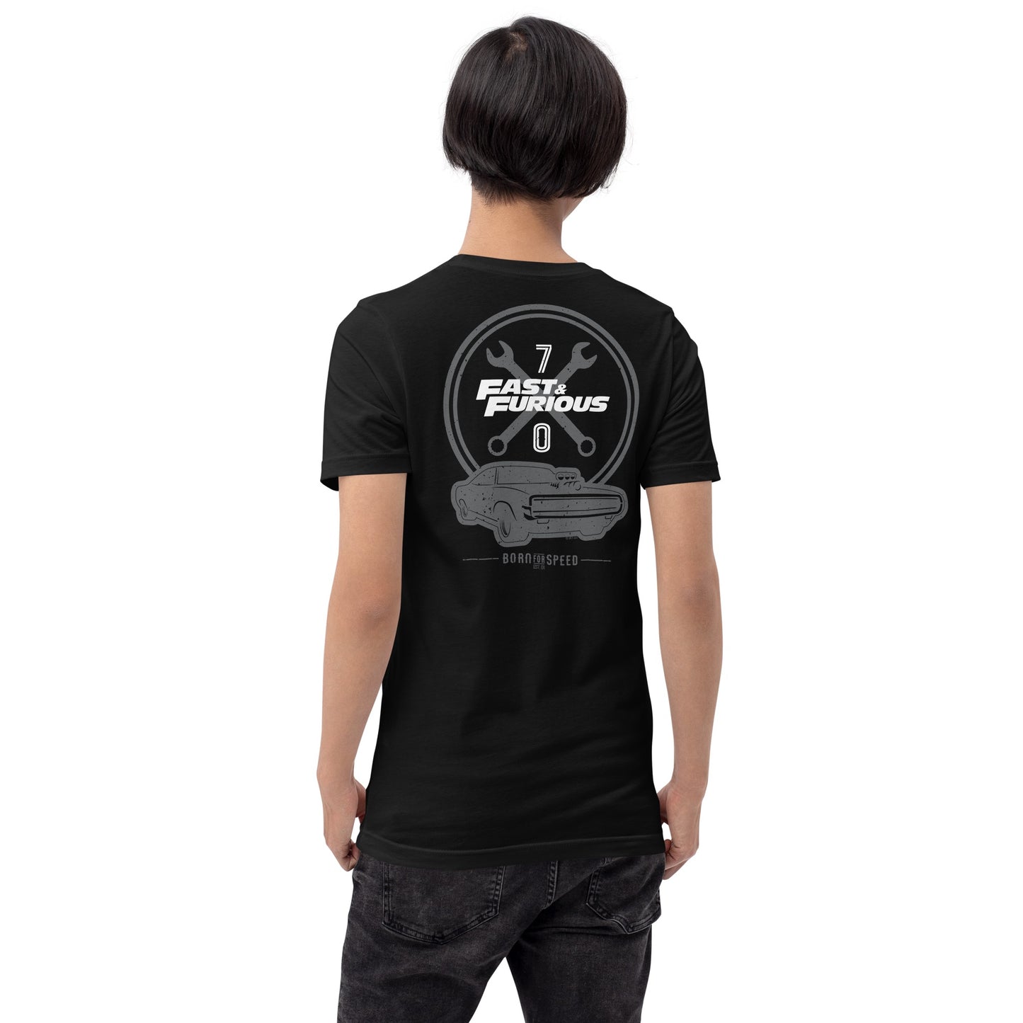 Fast & Furious Distressed Born For Speed T-Shirt