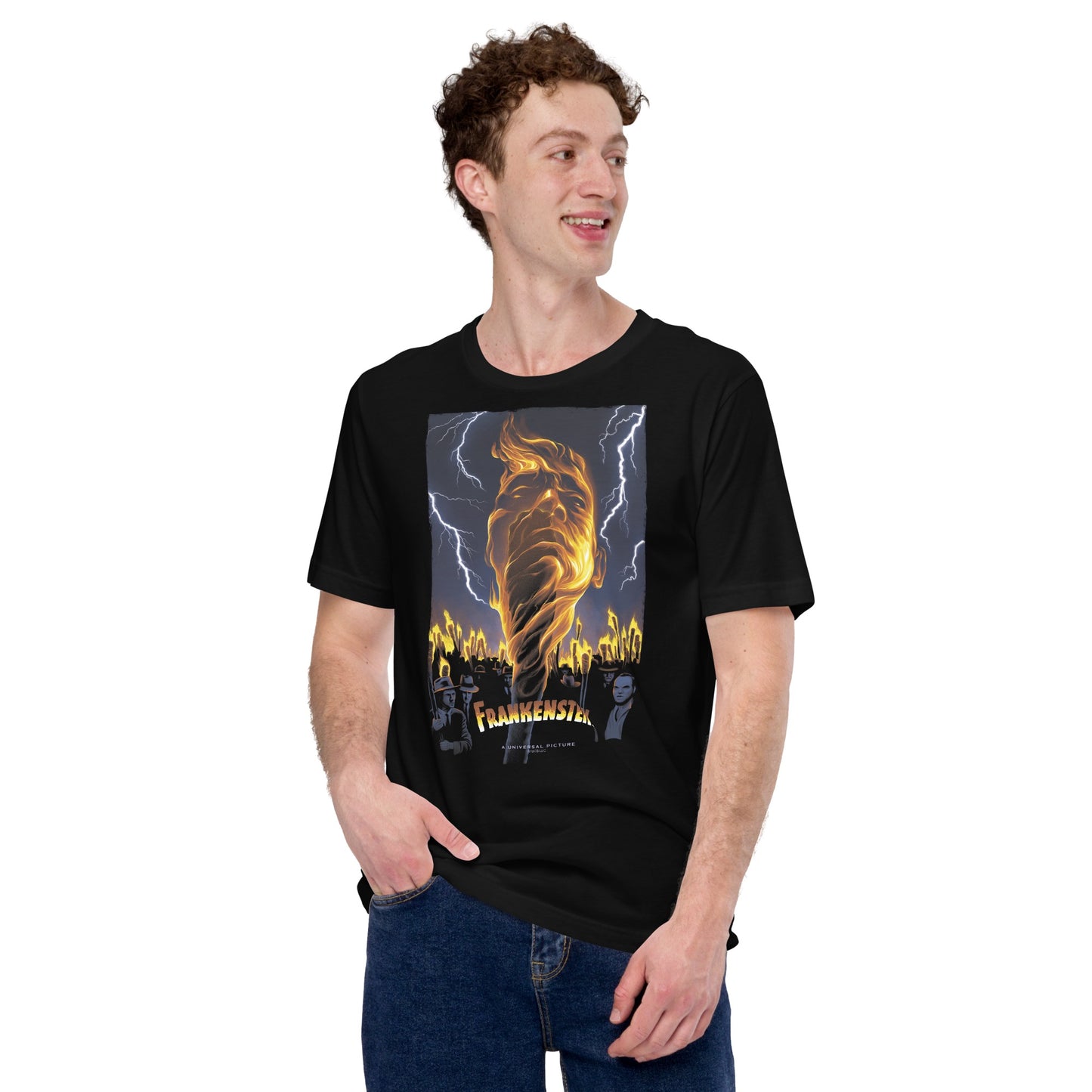 Frankenstein Lightning T-Shirt