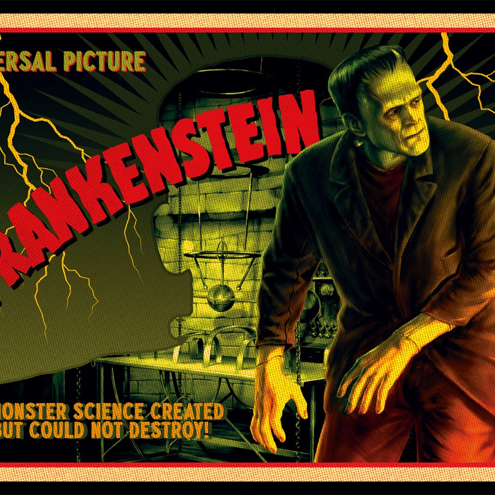 Frankenstein Postcard Mug