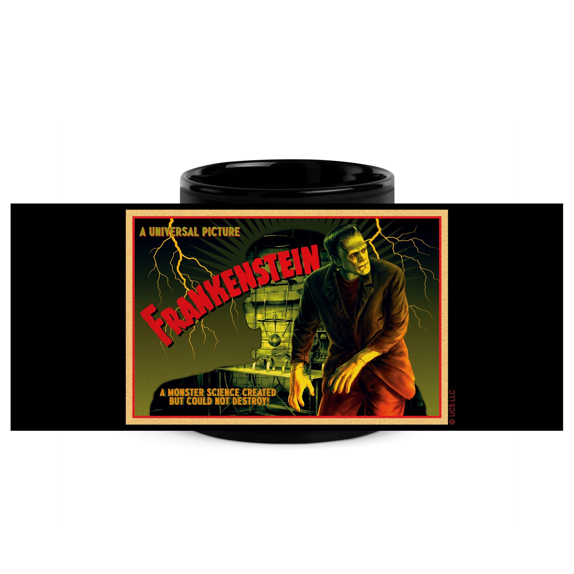 Frankenstein Postcard Mug
