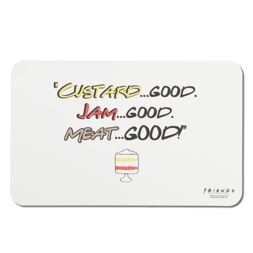 Friends Custard, Jam, Meat Placemat