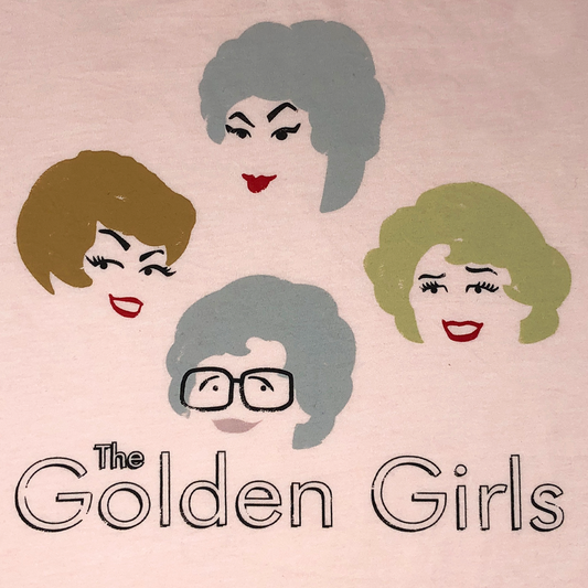 The Golden Girls Retro Pink Tee