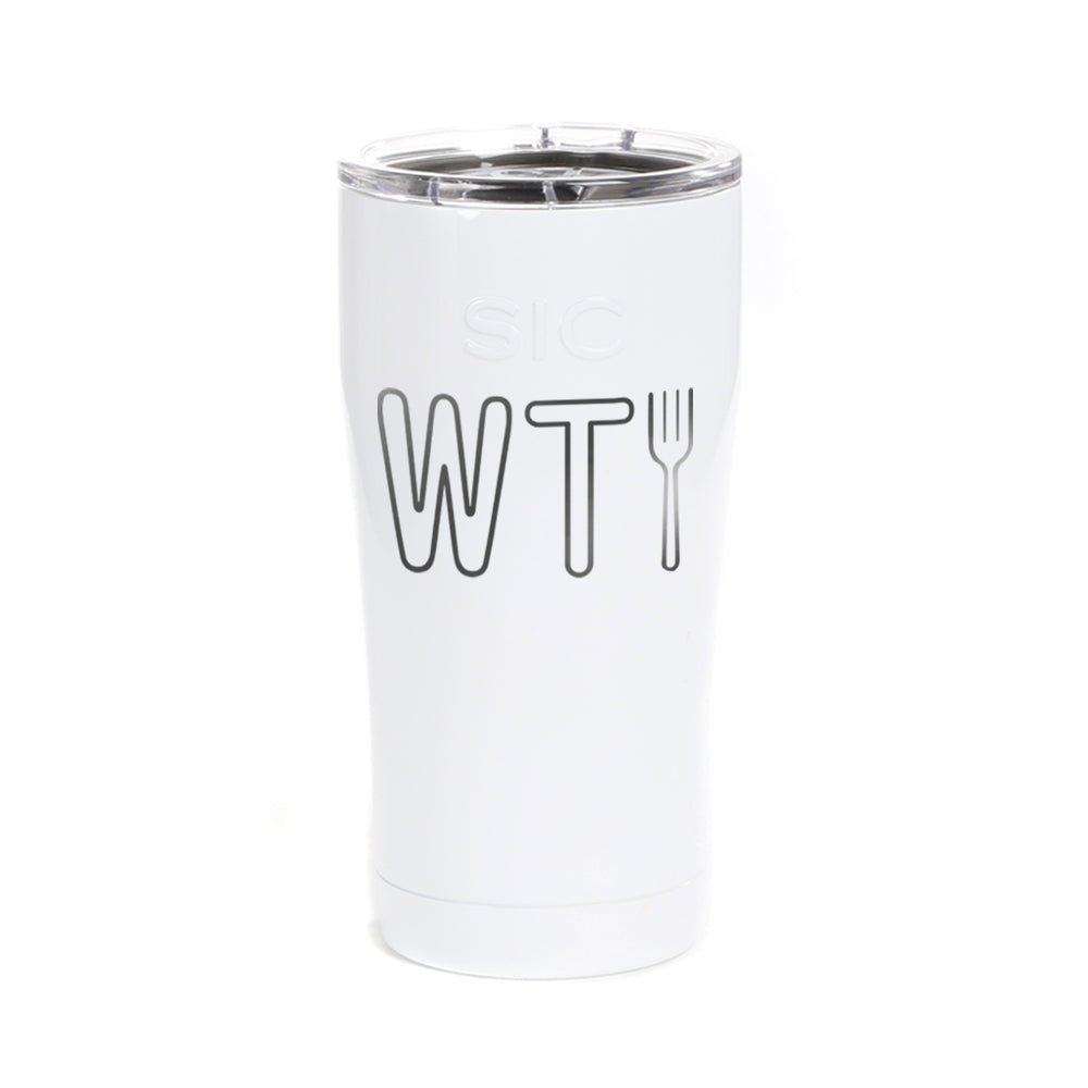 The Good Place WTFork Laser Engraved SIC Tumbler