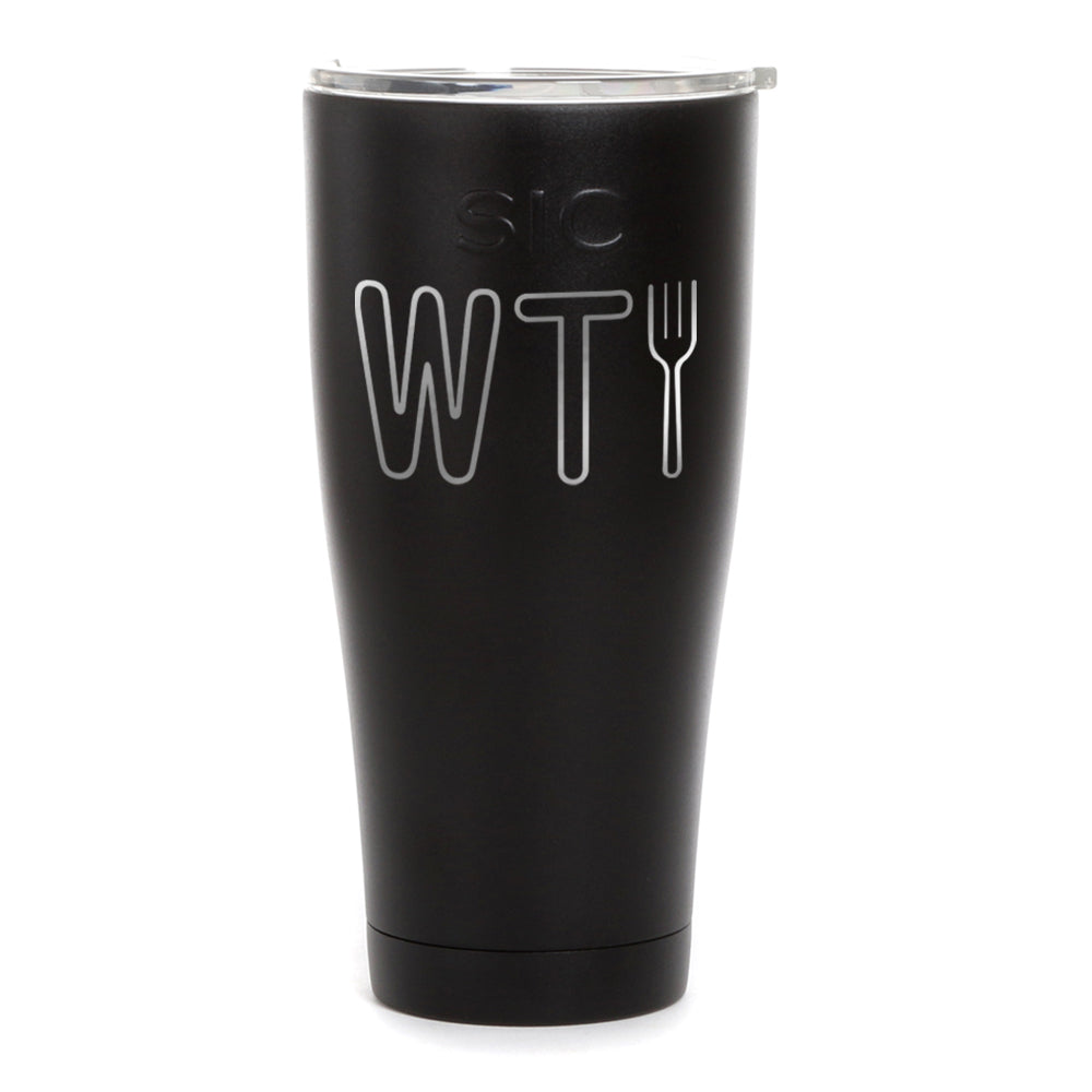 The Good Place WTFork Laser Engraved SIC Tumbler