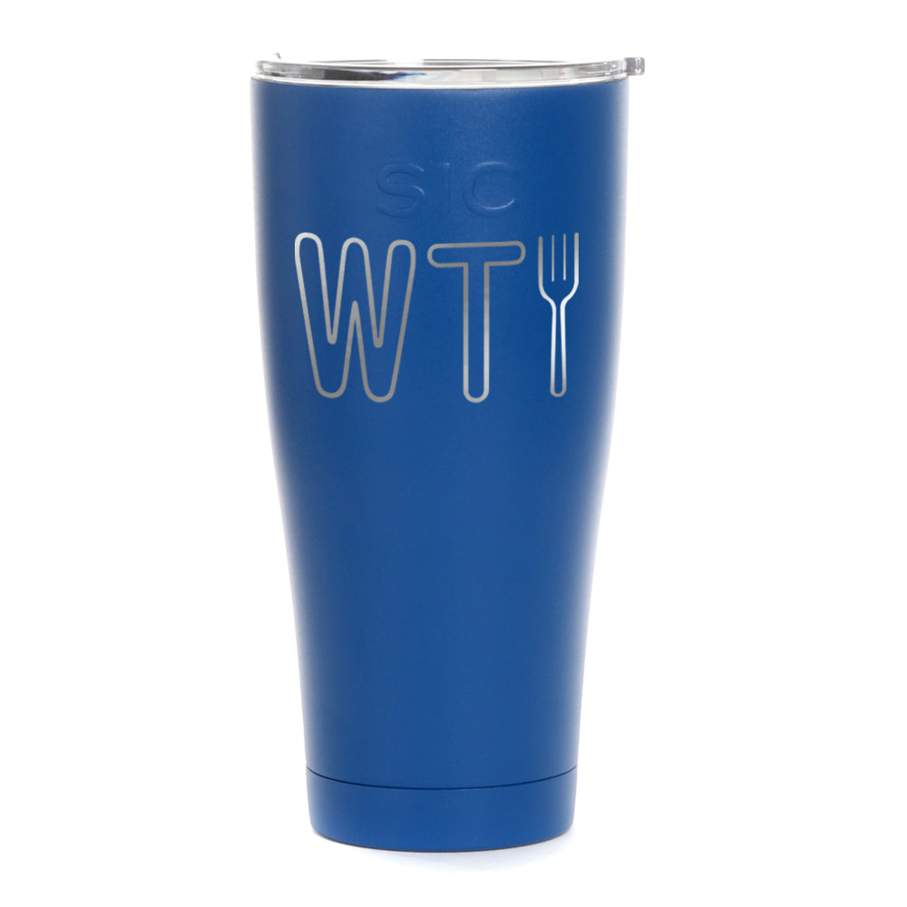 The Good Place WTFork Laser Engraved SIC Tumbler