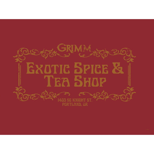 Grimm Exotic Spice & Tea Shop Poster - 18x24