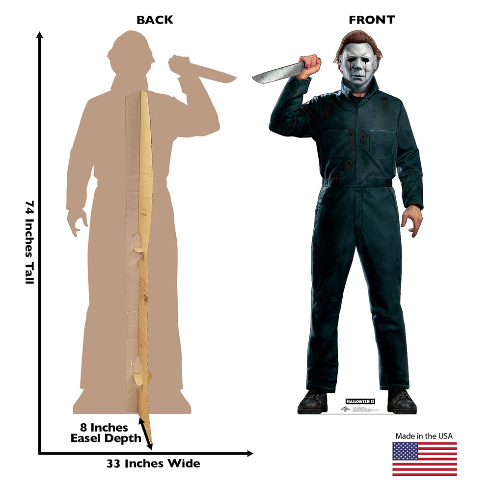 Mike Myers Knife (Halloween II) Cardboard Cutout Standee
