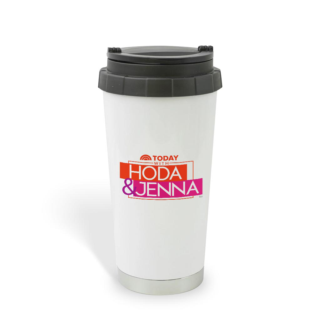 TODAY Show With Hoda & Jenna 16 oz Stainless Steel Thermal Travel Mug