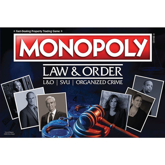 Law & Order Monopoly Board Game