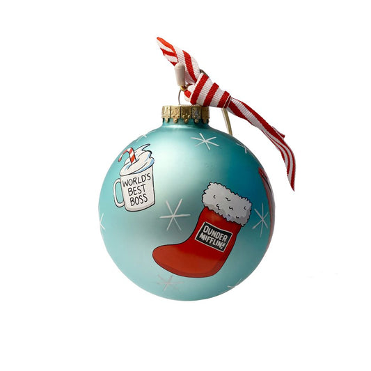 The Office Dunder Mifflin Icons Ornament