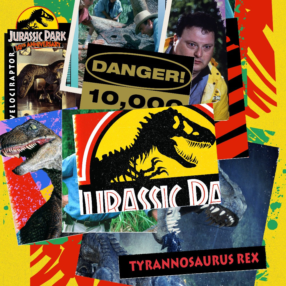Jurassic Park 30th Anniversary Collage Poster