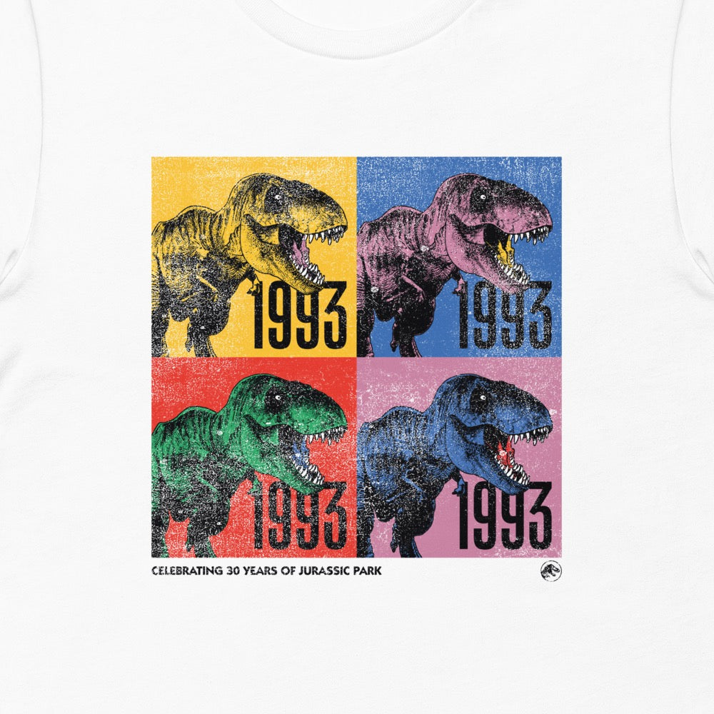 Jurassic Park 30th Anniversary Pop Art Unisex T-Shirt