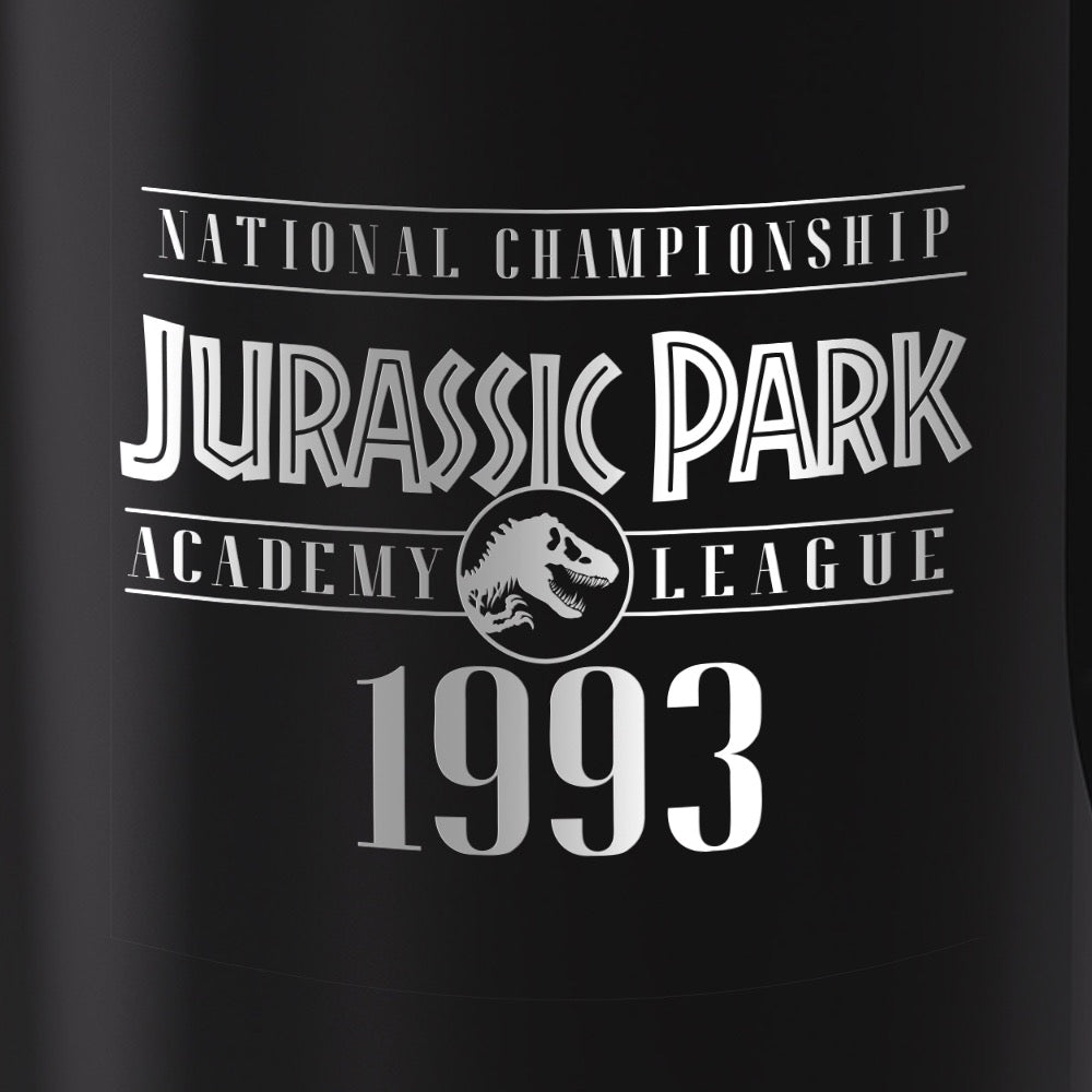 Jurassic Park Retro Varsity Academy League Double Sided Travel Mug