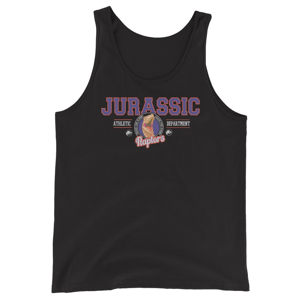 Jurassic Park Retro Varsity Unisex Tank Top