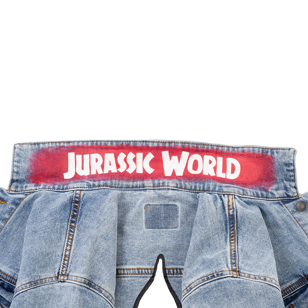Exclusive Jurassic World Hand-Painted Denim Jacket