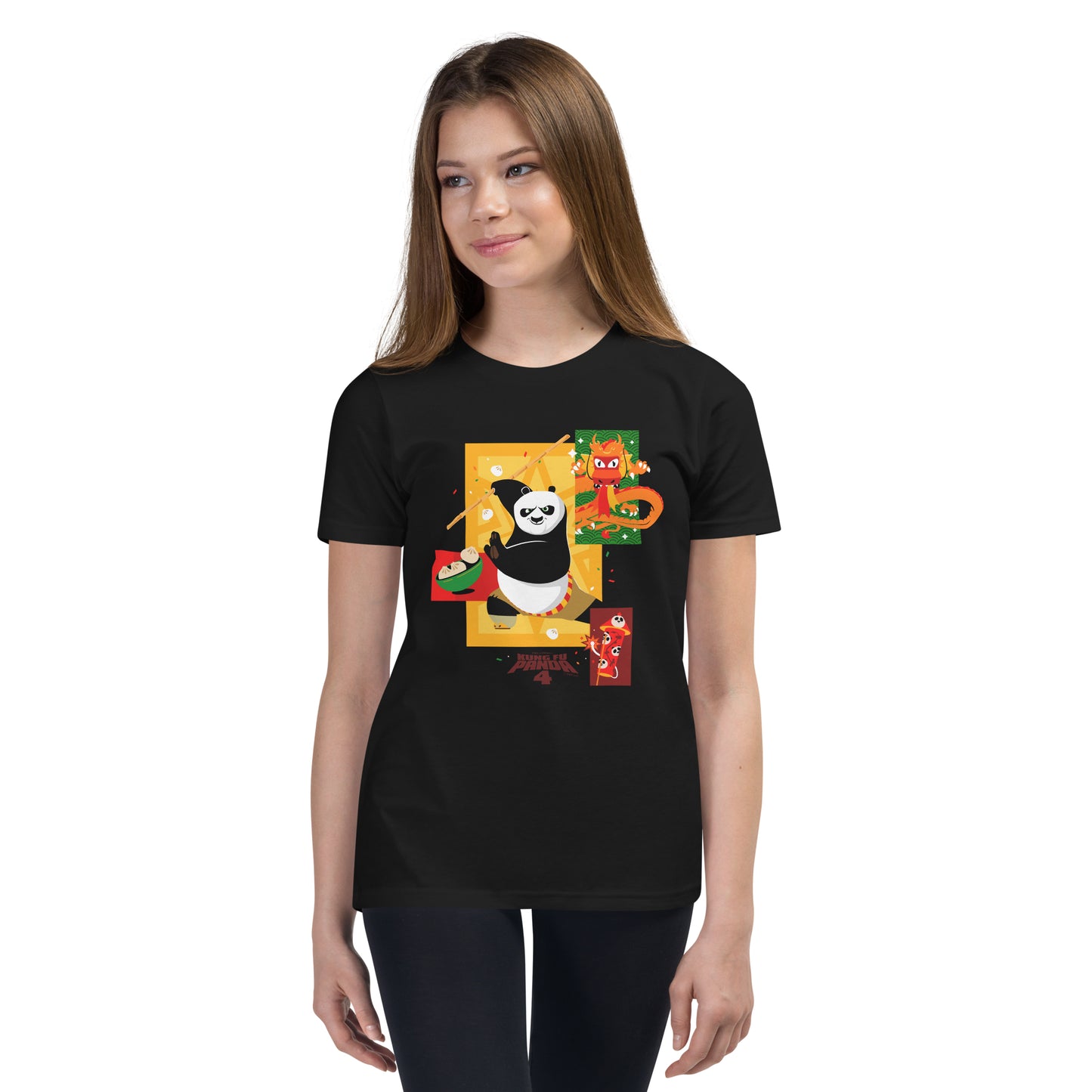 Kung Fu Panda 4 Starburst Kids T-Shirt