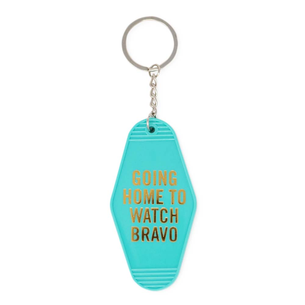 Going Home to Watch Bravo Hotel Style Keychain