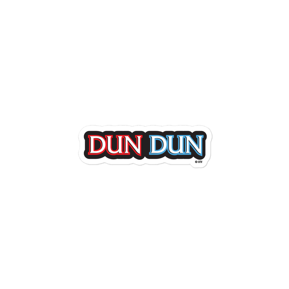 Law & Order: SVU Dun Dun Die Cut Sticker