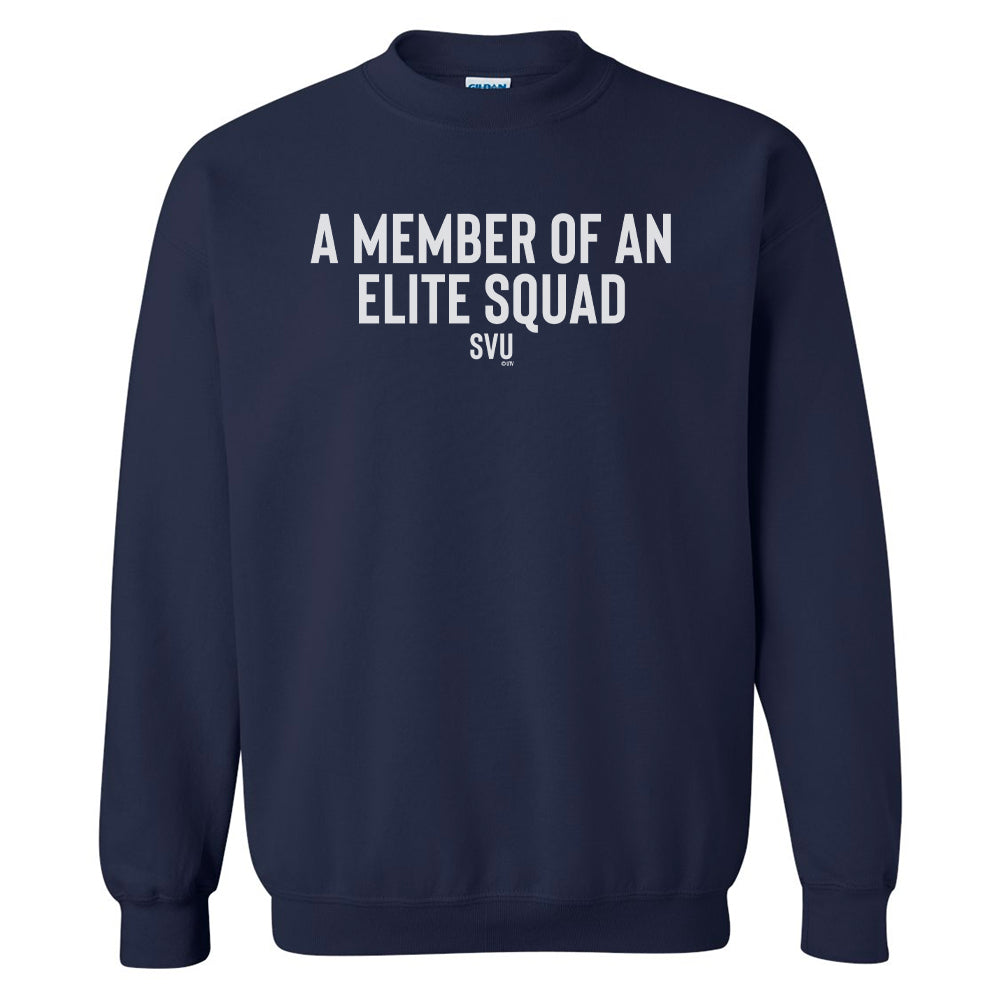 Law & Order: SVU A Member of An Elite Squad Fleece Crewneck Sweatshirt