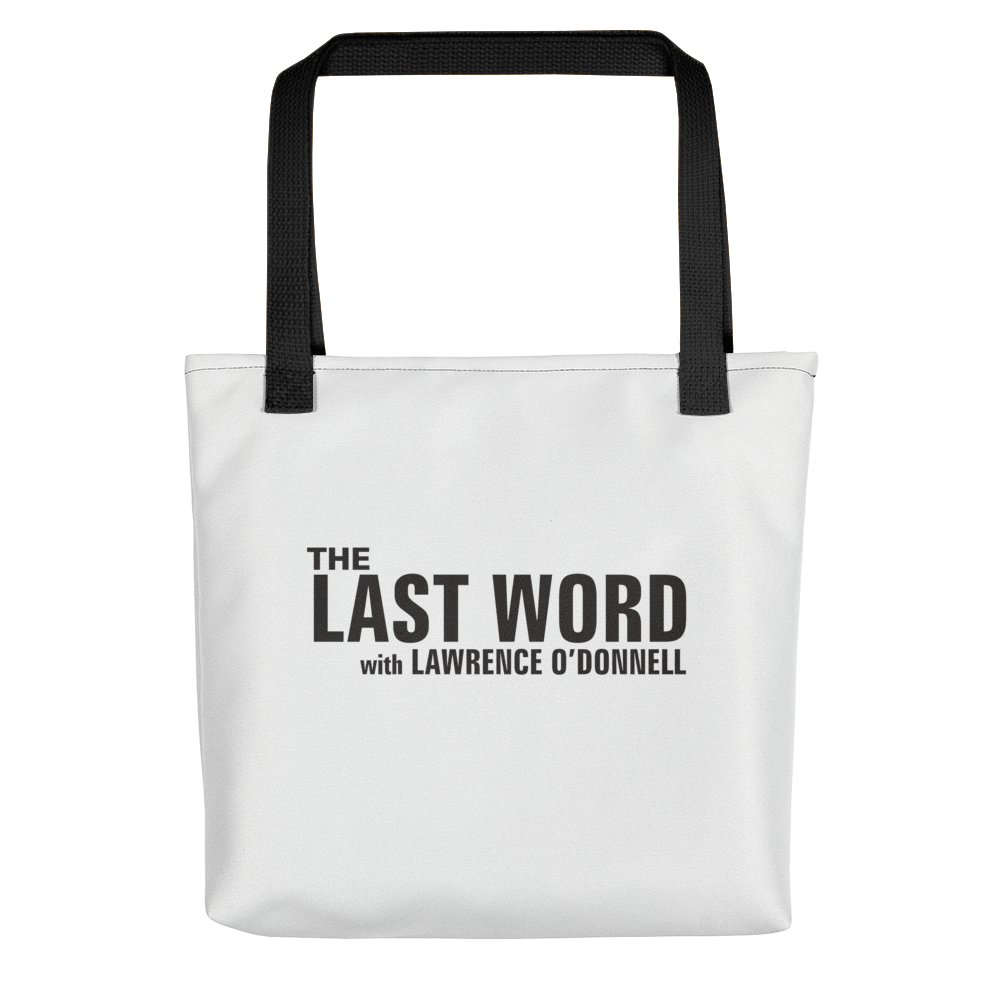 The Last Word with Lawrence O'Donnell Logo Premium Tote Bag