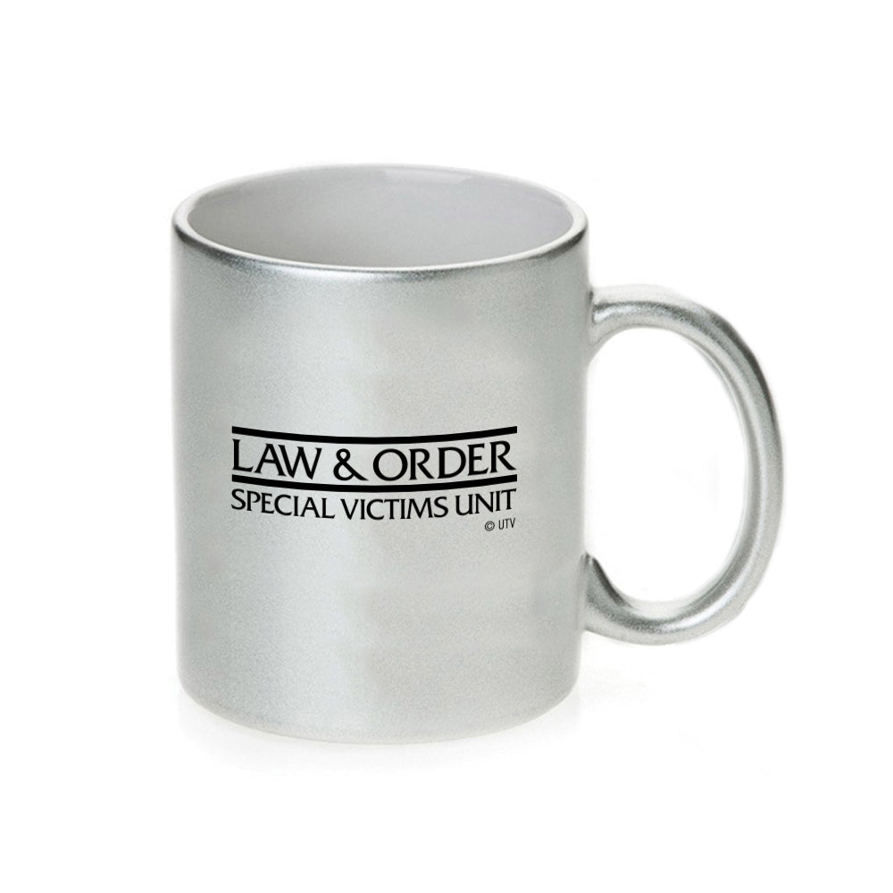 Law & Order: SVU WWOBD 11 oz Gold Metallic Mug