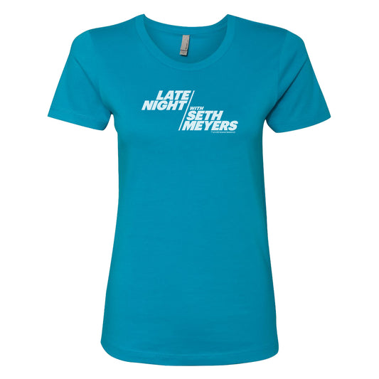 Late Night With Seth Meyers Women's Logo Short Sleeve T-Shirt