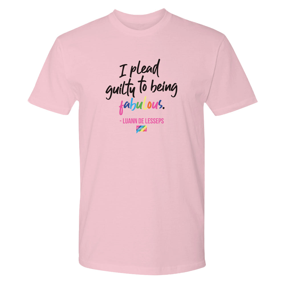 Plead Guilty to Being Fabulous Adult T-Shirt
