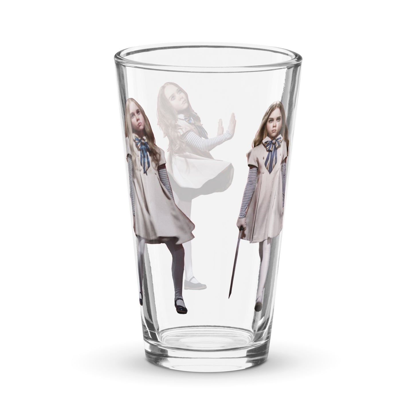 M3GAN Dancing Pint Glass