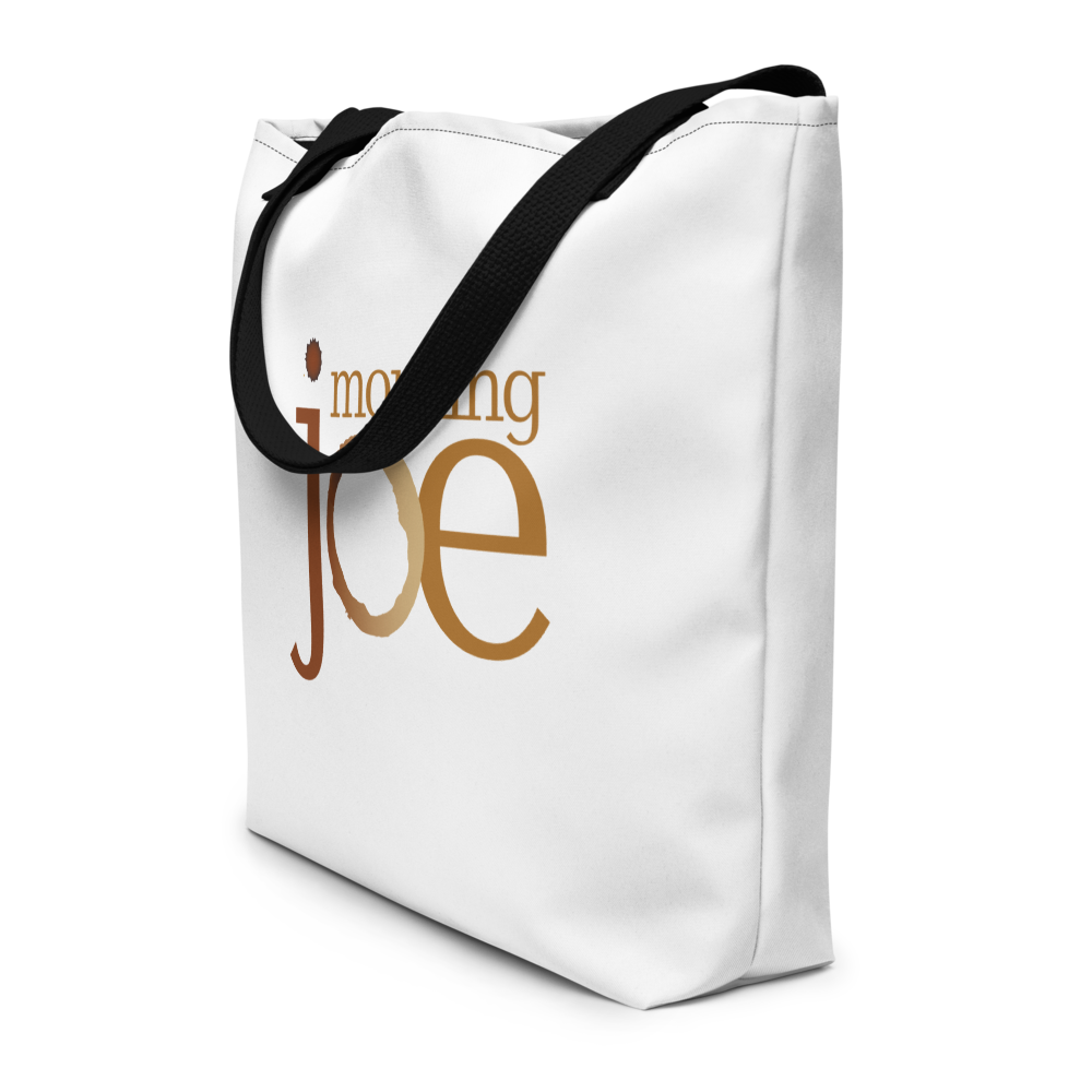Morning Joe Logo Beach Bag