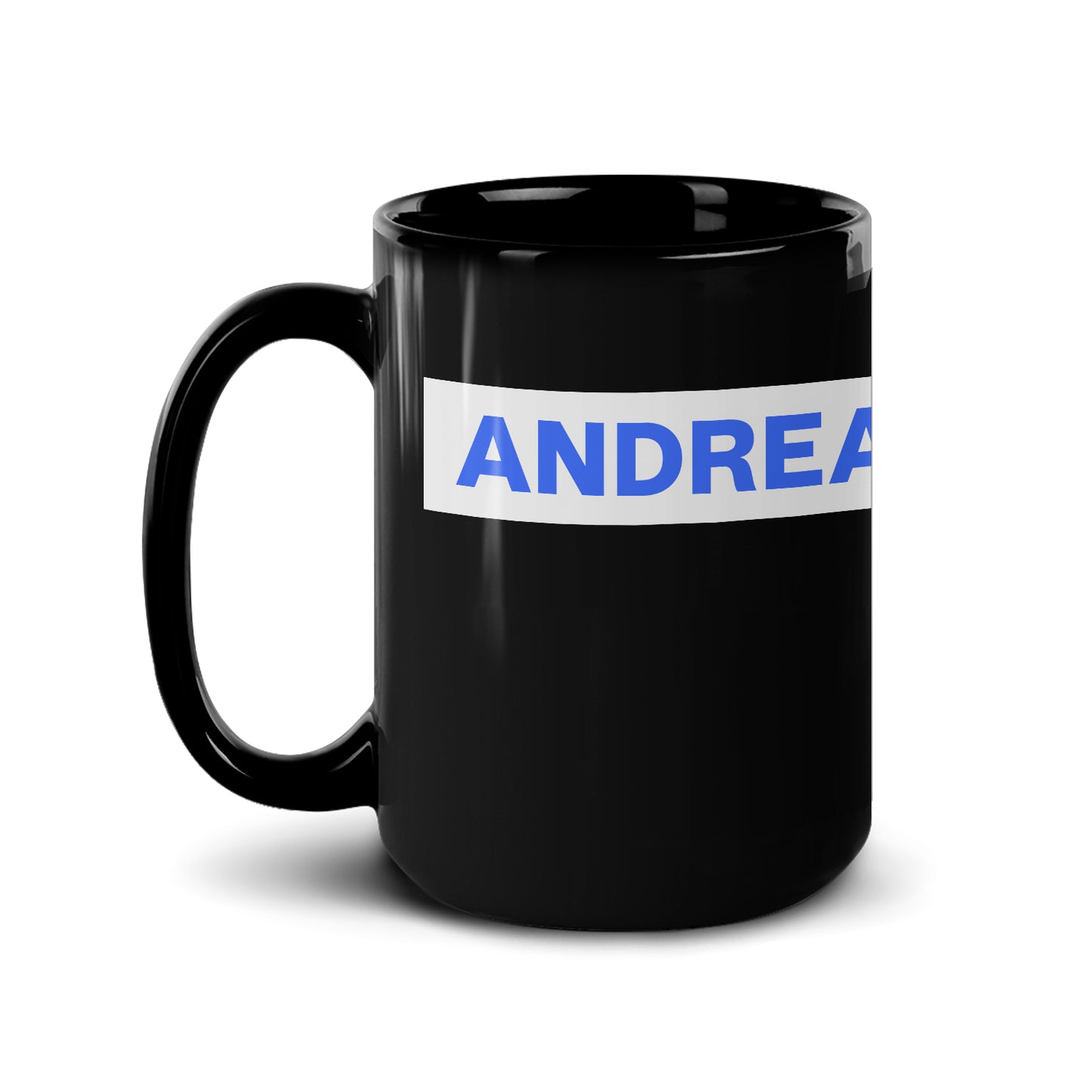 Andrea Mitchell Reports Black Mug