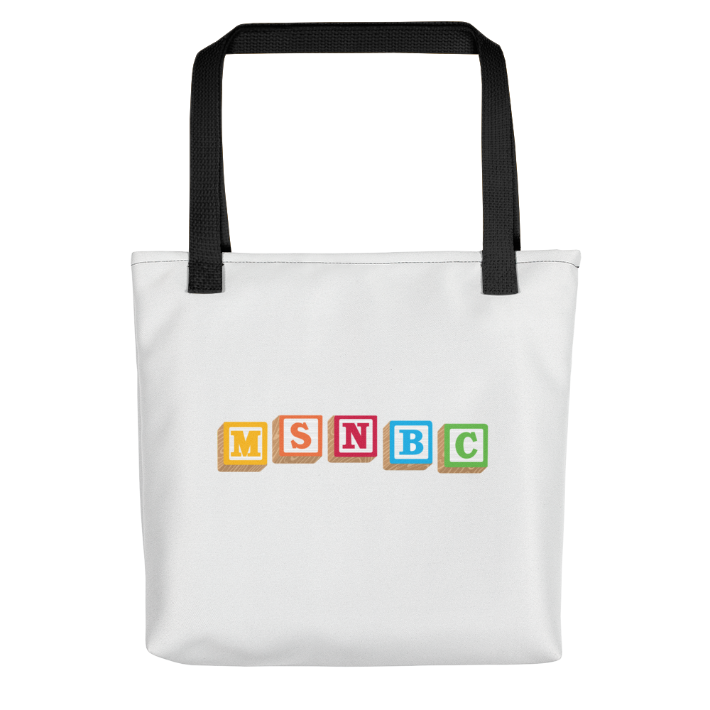 MSNBC Gear Baby Blocks Premium Tote Bag