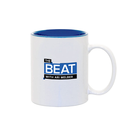 The Beat with Ari Melber Logo Two-Tone Mug