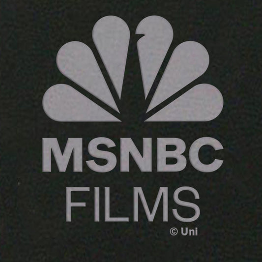MSNBC Films Logo Leather Notebook