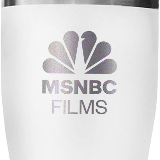 MSNBC Films Logo Stainless Steel Tumbler