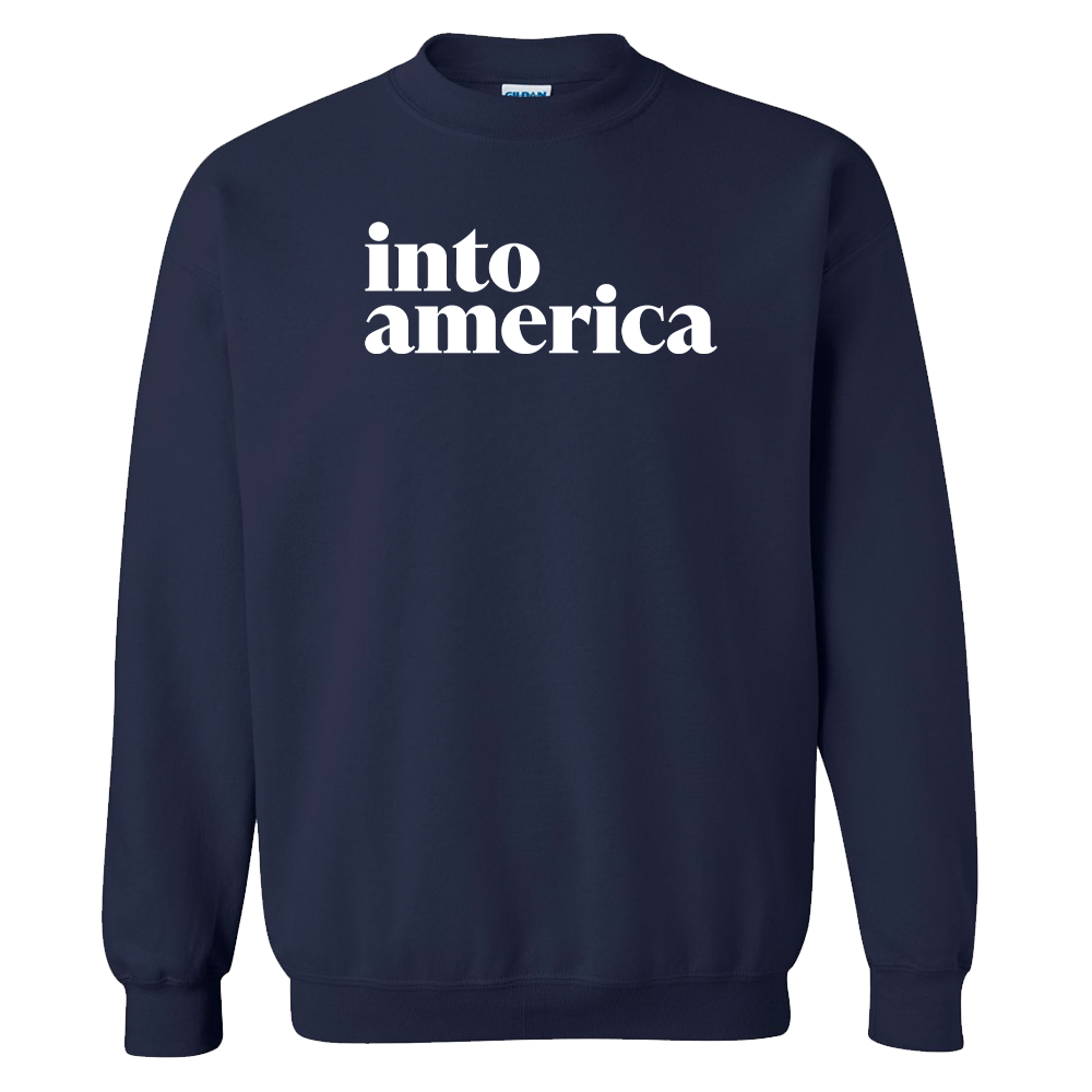 Into America Logo Fleece Crewneck Sweatshirt