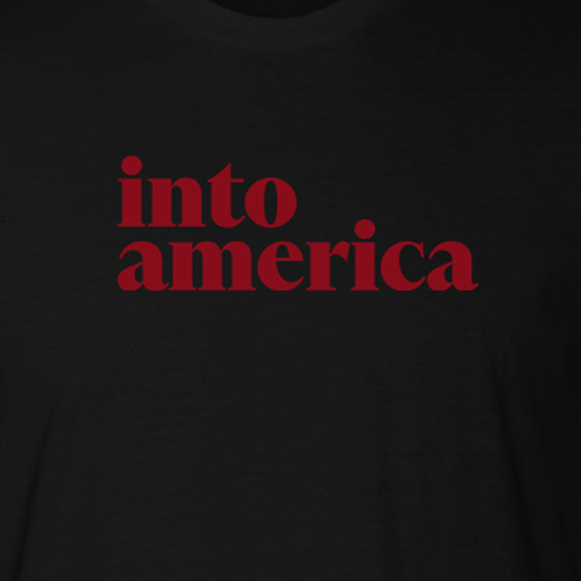 Into America Logo Adult Short Sleeve T-Shirt