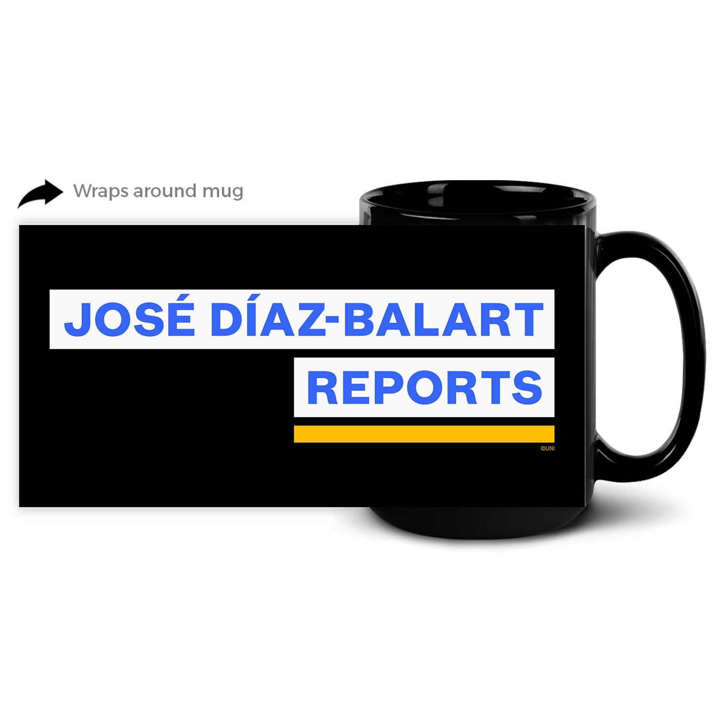 Jose Diaz-Balart Reports Black Mug