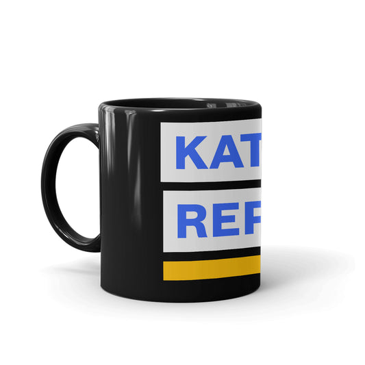Katy Tur Reports Black Mug