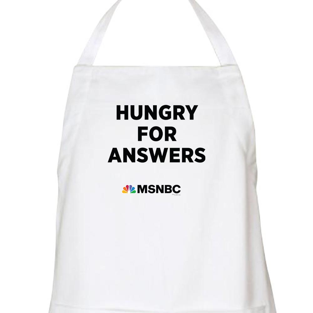 MSNBC Gear Hungry for Answers Apron - With Pockets